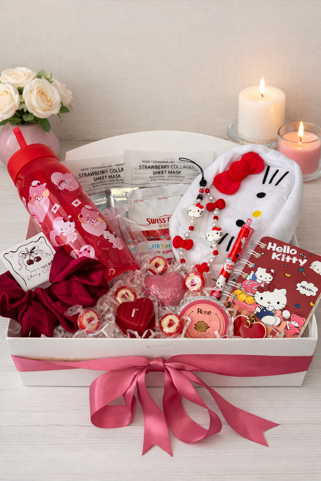 Kawaii Pink Self Care Gift Box