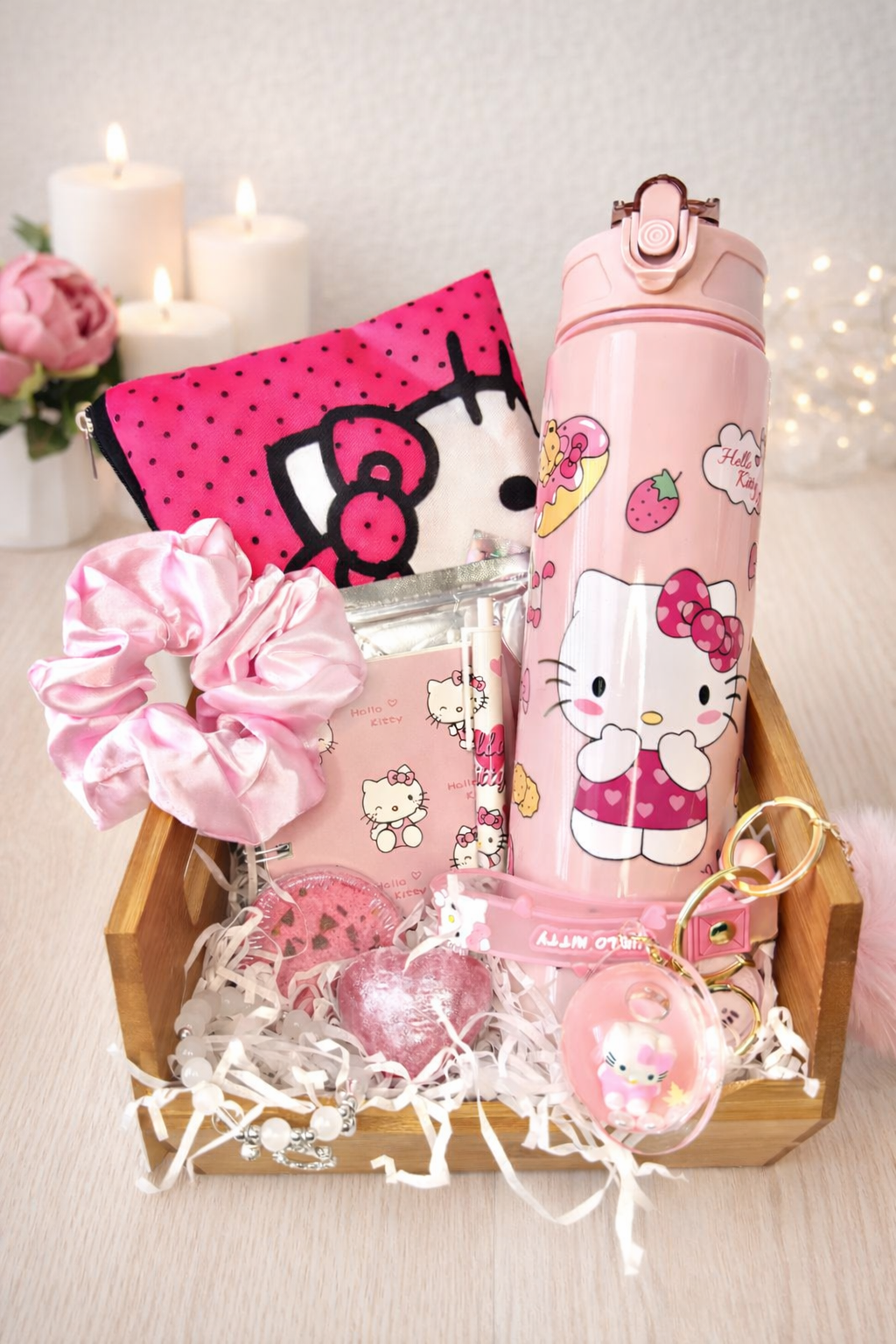 Kawaii Pink Self Care Gift Box