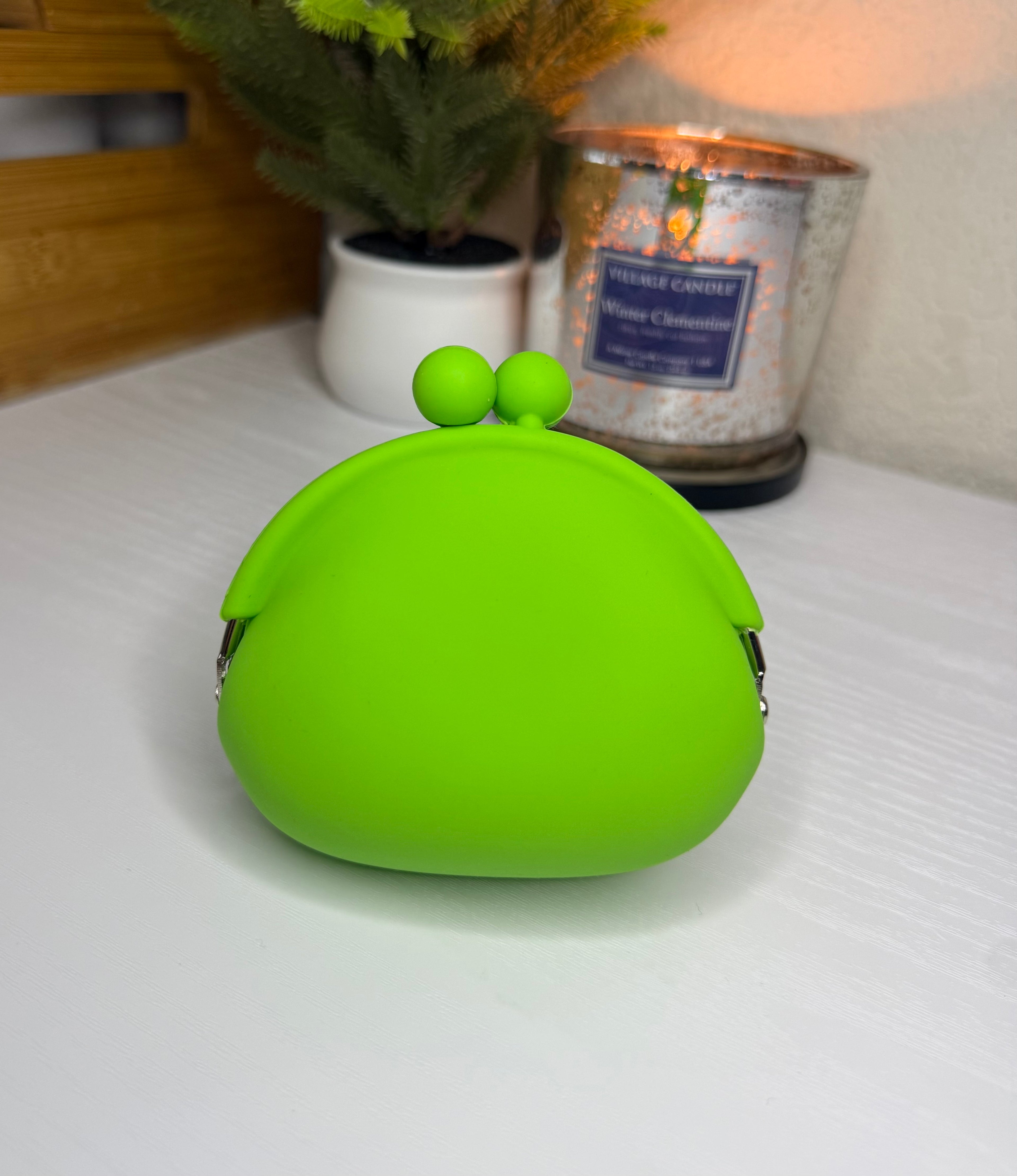 Silicone Coin Purses – Green, Blue & Yellow
