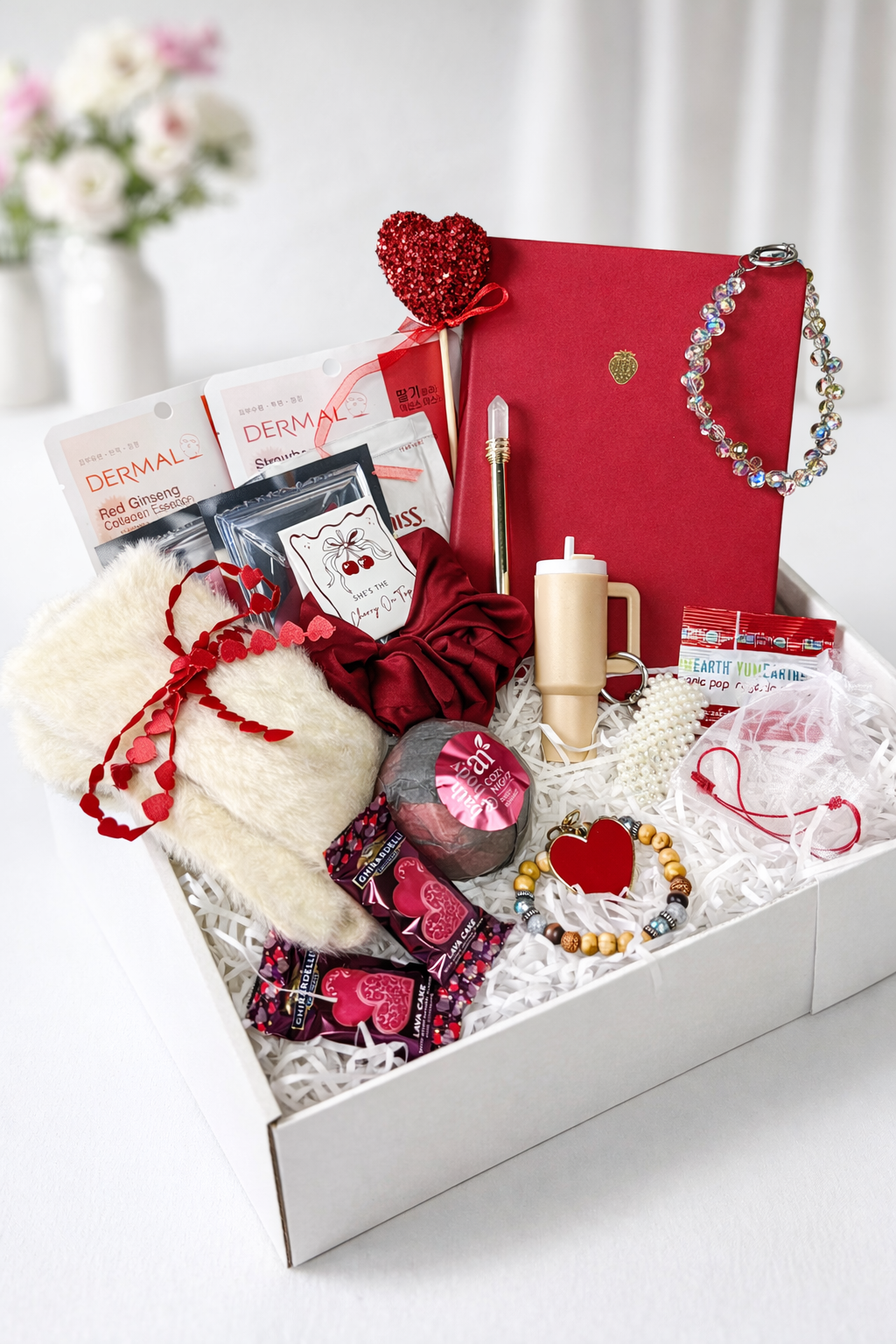 🎁 Cozy Red Gift Box for Her