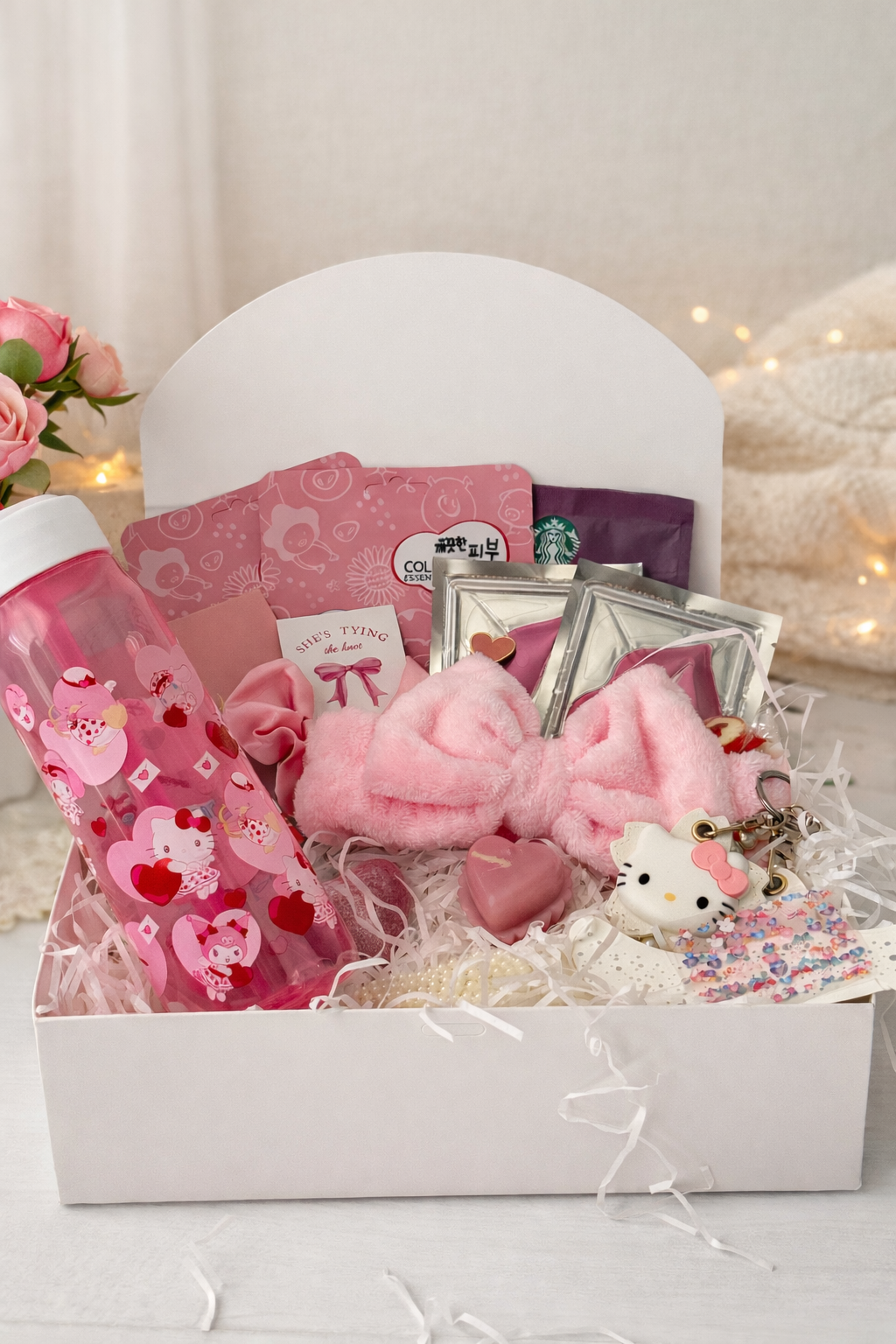 💗 Kawaii Pink Gift Box — A Perfect Gift for a Princess