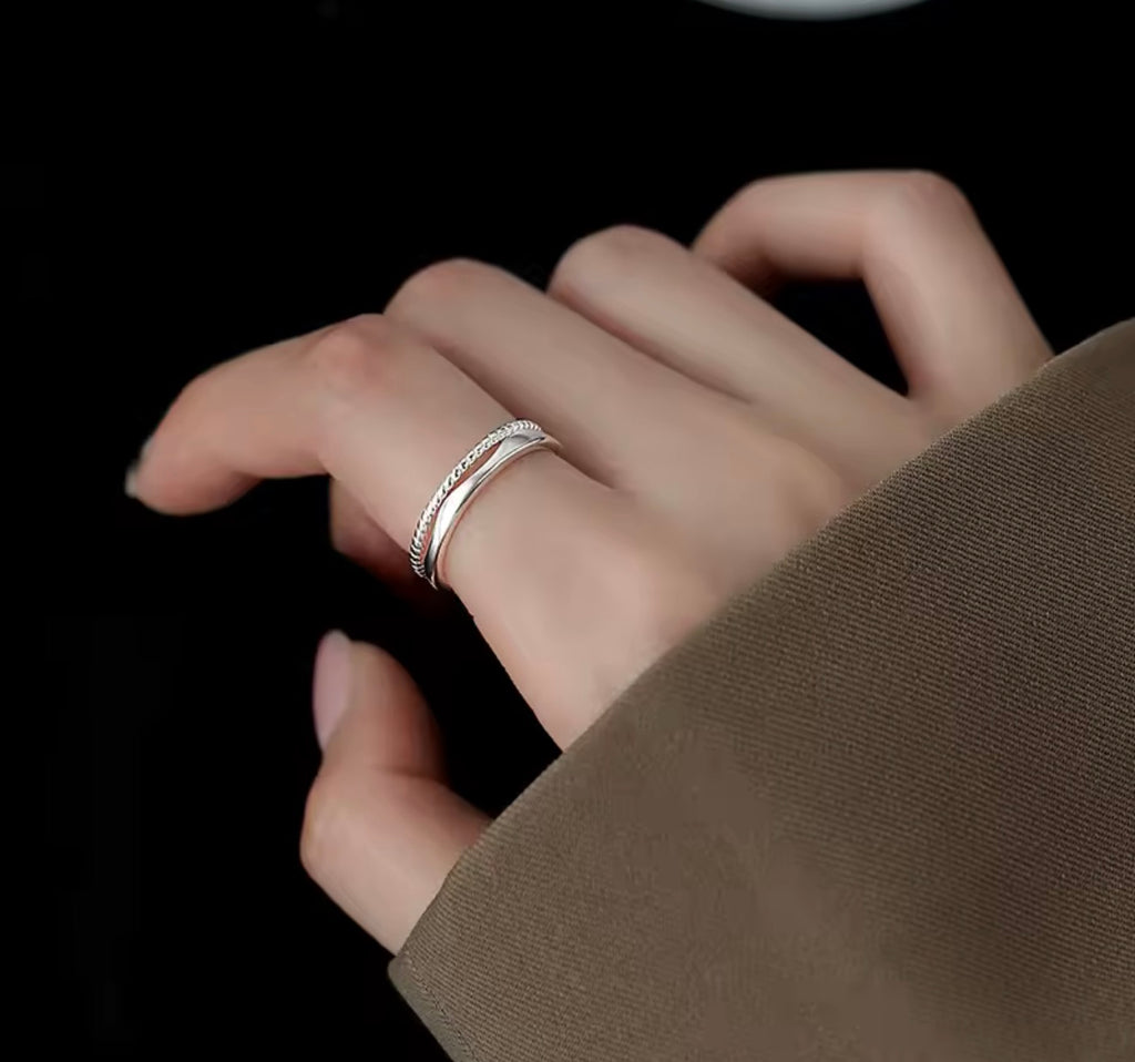 Adjustable Silver Ring