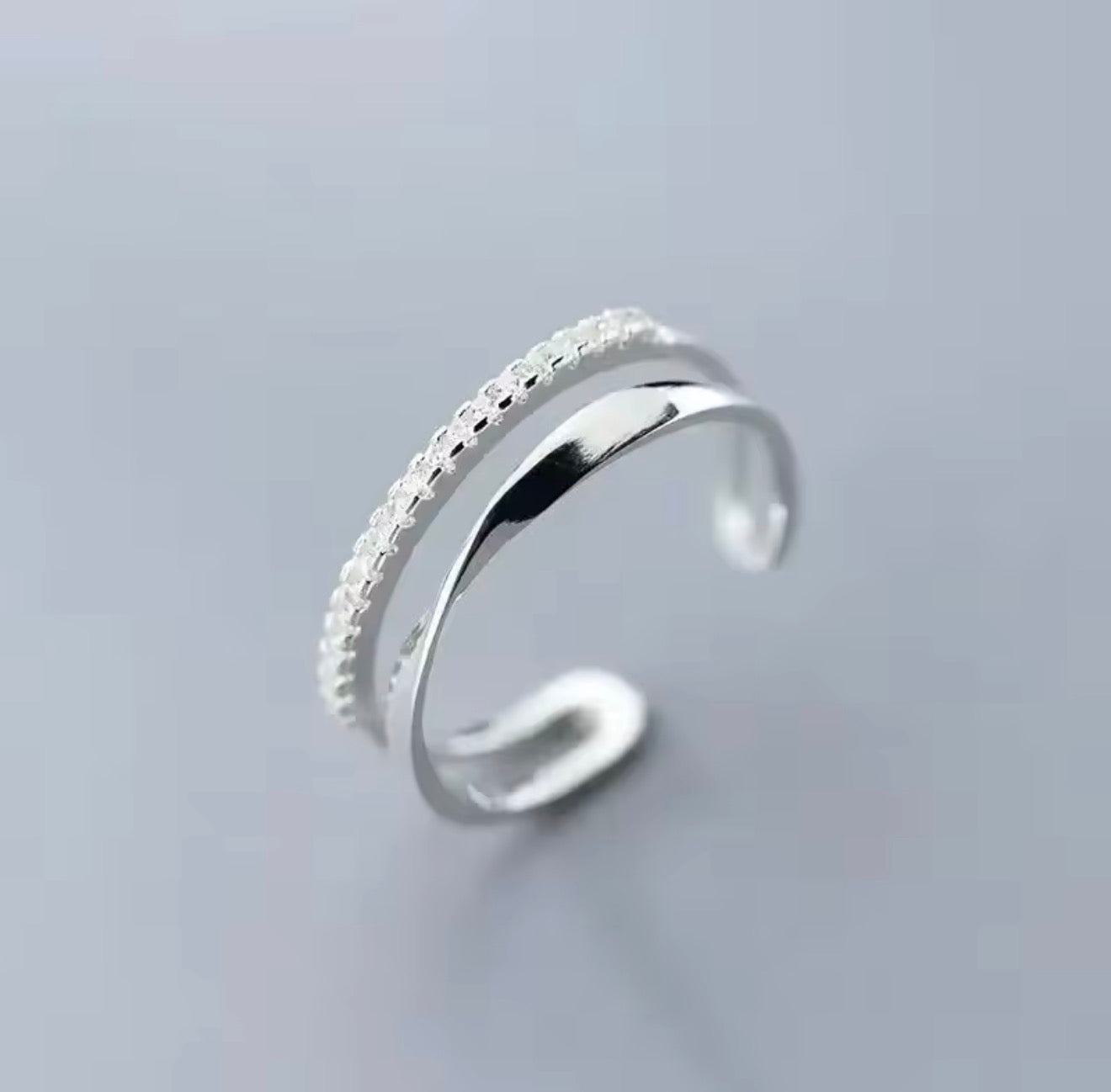 Adjustable Silver Ring