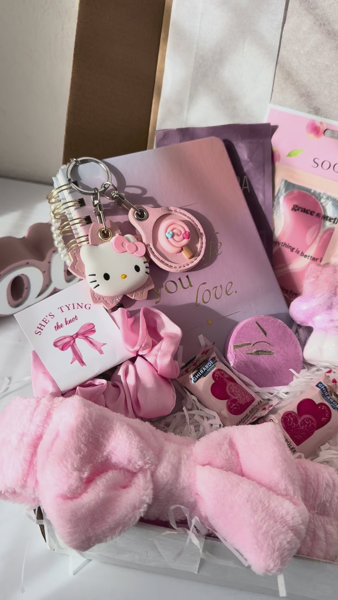 💗 Kawaii Pink Gift Box — A Perfect Gift for a Princess